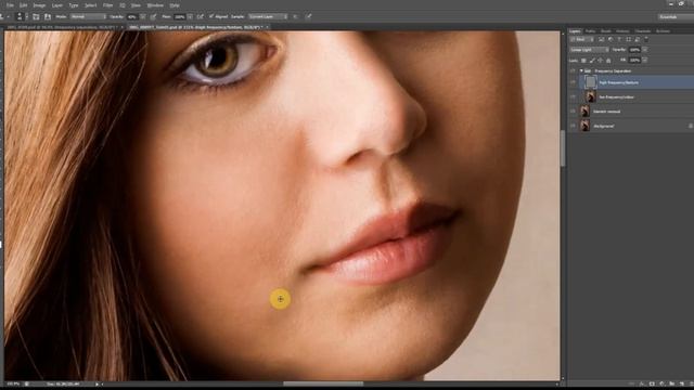 Frequency Separation Made Easy! Best Skin Retouching Tutorial смотреть онлайн