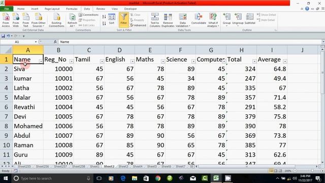 Advanced Filter Command in Excel