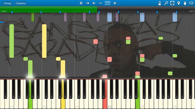 Coolio - Gangstas Paradise [Piano Tutorial] смотреть онлайн
