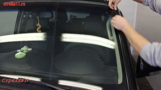 Дефлектор лобового стекла Стрелка-2 для MITSUBISHI PAJERO IV рестайлинг-2 - strelka11.ru смотреть онлайн