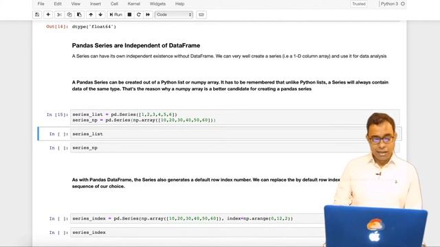 Python Pandas Tutorial - The Pandas Series:  Data Science and Machine Learning with Python