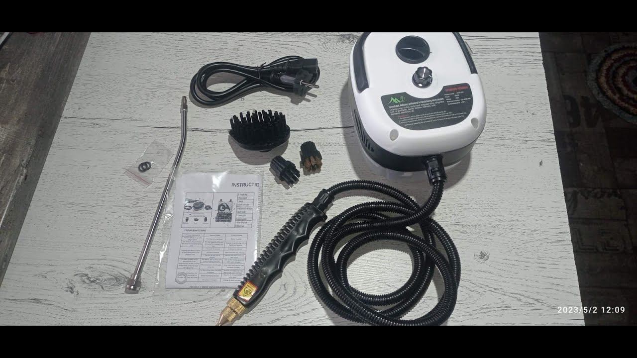 Парогенератор с Али. Брал для использования в машине и дома. смотреть онлайн