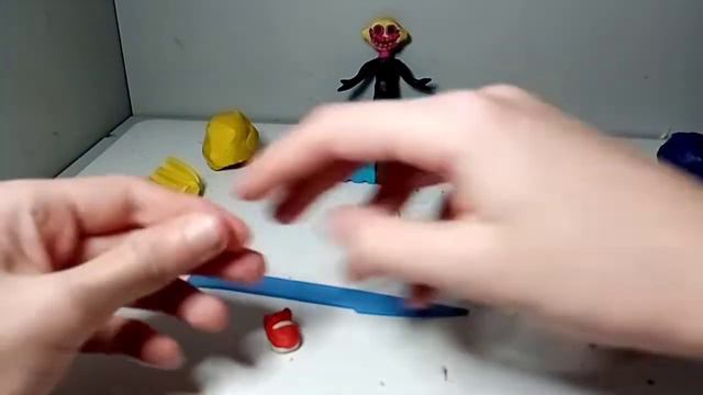 как слепить лемон демон и бойфренд из игры Friday night funkin. смотреть онлайн