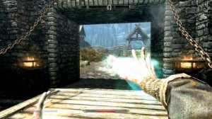 SKYRIM - The BEST MOD EVER!!  (DOOMRAY SPELL)