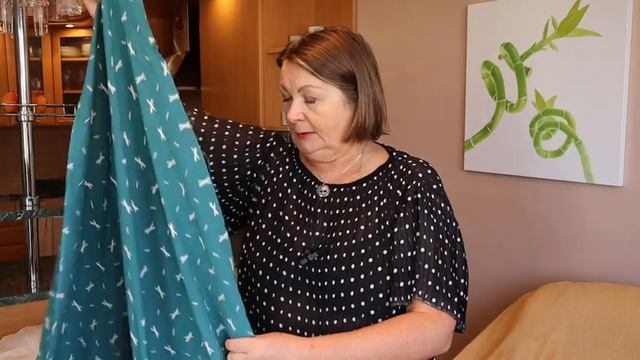 Винтажные ткани, полученные в подарок. смотреть онлайн