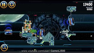 Angry Birds Star Wars Level 6-25 (Death Star 2) Walkthrough 3 Stars Lösung