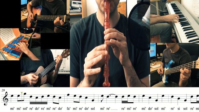 I'm yours, Jason Mraz - Recorder (flute cover) Carlos Rodríguez Parrón смотреть онлайн