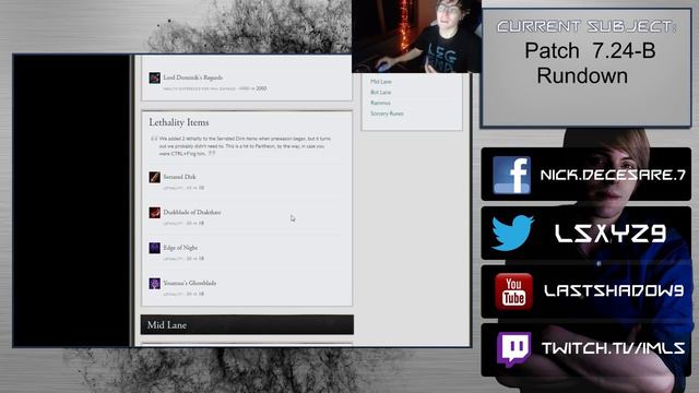 Patch 7.24-B Rundown смотреть онлайн