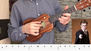 Гарри Поттер Укулеле Табы I Harry Potter Ukulele Tabs