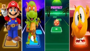 The_Super_Mario_Bros. 🆚 Teenage_Mutant 🆚 Angry bird 🆚 Where's_Chicky ♥️ Who is the best?