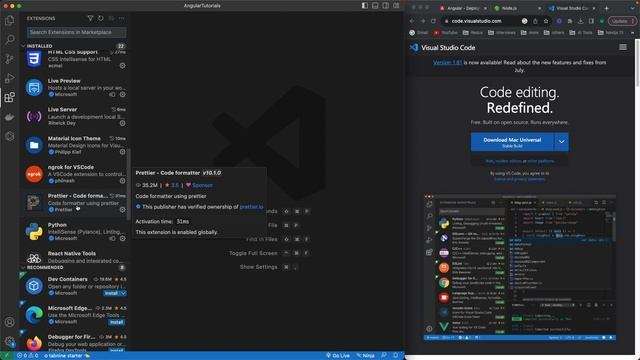 Angular 16 Tutorial - Introduction and Installation #1