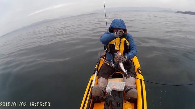 Рыбалка на каяке , Приморье , Находка , Залив Восток камбала минтай , джиг май 2020 Kayak Fishin смотреть онлайн