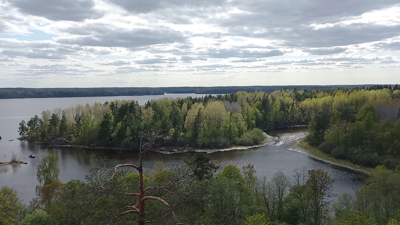 Карельские фьорды, гора Руллалахденвуори и места силы в Куркиёки.