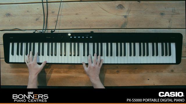 Casio PX-S5000 All Playing - No Talking | Bonners Music смотреть онлайн