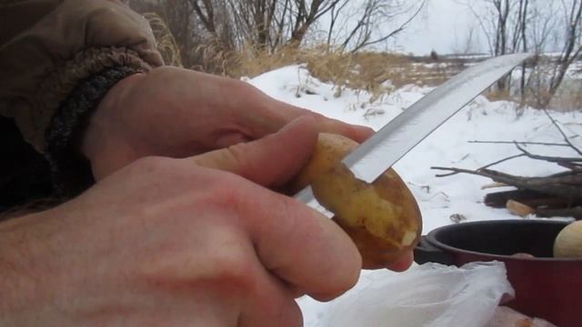 Приготовление пищи в диких условиях.