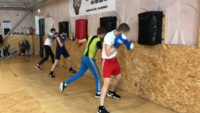 Скоростно-силовая тренировка в боксе !
