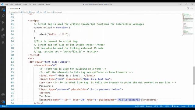 Introduction To Basics Of HTML5 || Learn Basics In 5 Mins || Web Design Tutorials ||