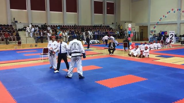 Чемпионат и Первенство России 2018 по Таеквондо ИТФ МФТ Мужчины Командный спарринг спарринг 11 смотреть онлайн