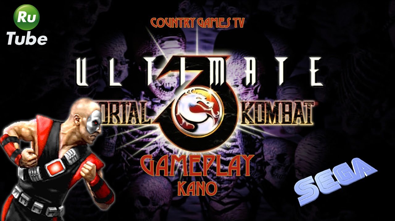 Ultimate Mortal Kombat 3: Kano (Sega)
