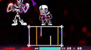 UNDERTALE Disablief!Papyrus brutal mode (or master) DEMO