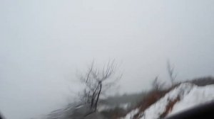 Рыбалка, 1 января 2022 г., еду на ниве по бездорожью на рыбалку