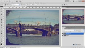 Эффект рыбий глаз (Fish Eye) в фотошопе