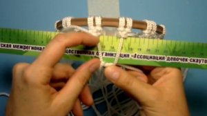 Колыбель люлька. Мастер-класс макраме. Плетение корзины / cradle macrame tutorial