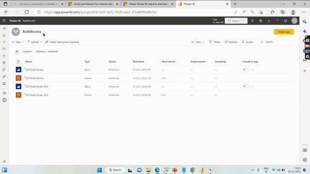 What is Build Permission in Power BI Services (26/30)