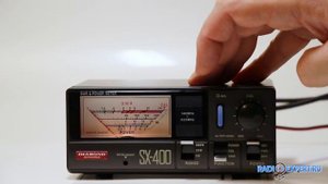 КСВ Ватт метр Diamond SX-400 - распаковка, включение, работа.