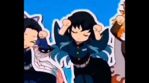 танец аниме персонажей клинка #anime