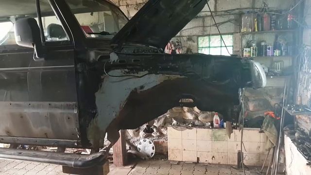 Hyundai Galloper. Восстановление.