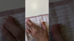 КАК ВОССТАНОВИТЬ (ОТРЕМОНТИРОВАТЬ) УПУЩЕННУЮ НИТЬ ШТОРНОЙ ЛЕНТЫ?