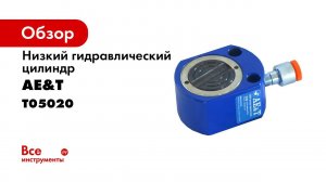 Цилиндр гидравлический низкий 20т T05020