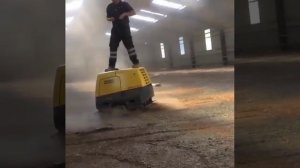 Дизельная виброплита Wacker DPU 130 с пультом дистанционного управления
