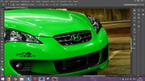 Меняем цвет машины в Photoshop сs6