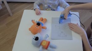 ✪KIDS TOYS. Рисуем-по-фольге. Развивающие игры для детей. CrazyShow