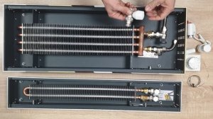 Внутрипольные конвекторы TECHNO POWER KVZ, естественная конвекция с усиленной теплоотдачей.