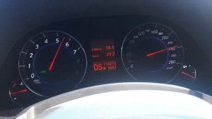 INFINITI FX50 Acceleration 140-260 kph