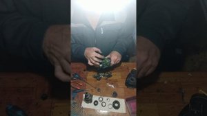 перфоратор Stanley задымил.