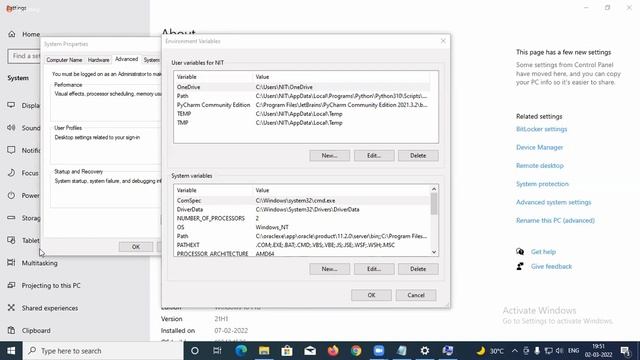 13 Day Path Setting | Java | How to download jdk | Set the variable смотреть онлайн