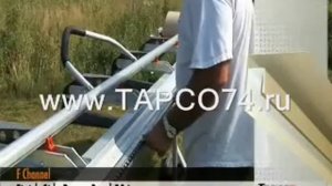 Гибка доборного элемента на мобильном листогибе Tapco