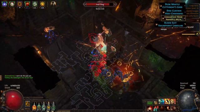 Path of Exile 3.19 SSF Boneshatter Slayer - Heist смотреть онлайн