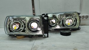 Scania тюнинг комплект светодиодных фар