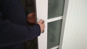Откатные двери прячутся в фальш-стену . Как это работает. Монтаж и установка в Могилёве.
