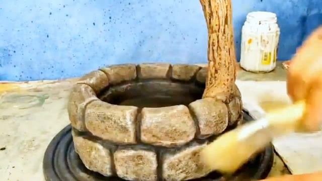Две шикарные поделки из цемента для украшения дома и дачи. Показываю как сделать такие