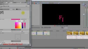 Урок 7 Титры. Работа с текстом в Sony Vegas.