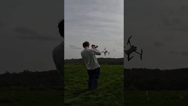 DJI Mini 3 Pro Crashes Into Camera Man