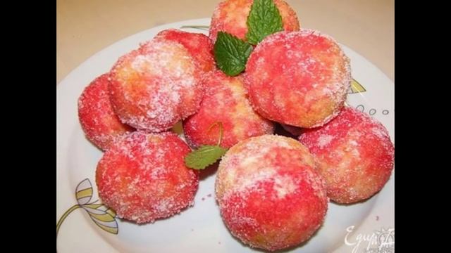 Пирожное Персик, рецепт