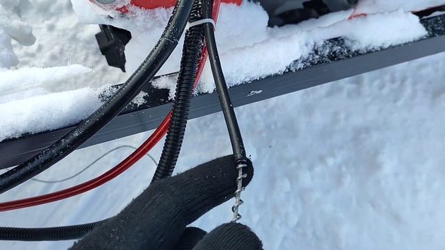 Порвался тросик газа на мотобуксировщике. Как доехать? смотреть онлайн