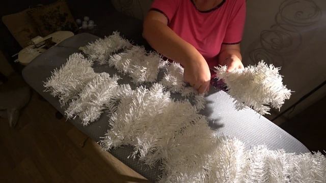 Новогодние переделки Fix price| Декорируем белую елочку смотреть онлайн